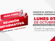CASA PROPIA: COOPERATIVA HORIZONTE BRINDARÁ UNA CHARLA INFORMATIVA EN DEÁN FUNES ¡ESCUCHÁ LA NOTA CON CLAUDIA GUDIÑO!