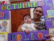 Quilino continúa su campaña de vacunación contra la Polio.