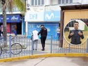 El Cabo Federico Ramírez ayudó a una abuela a cruzar la calle y peatones destacaron su accionar.
