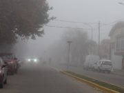 Circular con precaución por Rutas N60 y P16: Los bancos de niebla son persistentes y la visibilidad escasa.