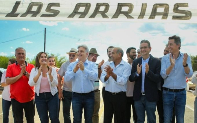 Las Arrias y San José de la Dormida quedaron unidas por asfalto.