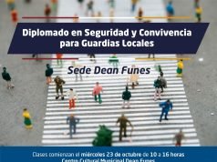 Deán Funes sede de la Jornada de apertura diplomatura en seguridad y convivencia para guardias locales.