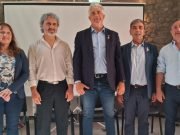 La intendente Nievas recibió al Ministro de Salud Provicnial Pieckenstainer.