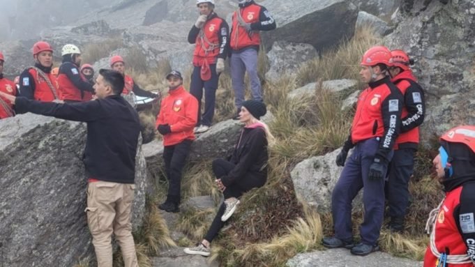 El DUAR rescató a una pareja desorientada en el cerro Champaquí.