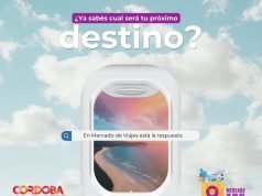 Con sorteos cada media hora, Mercado de Viajes llega a Córdoba.