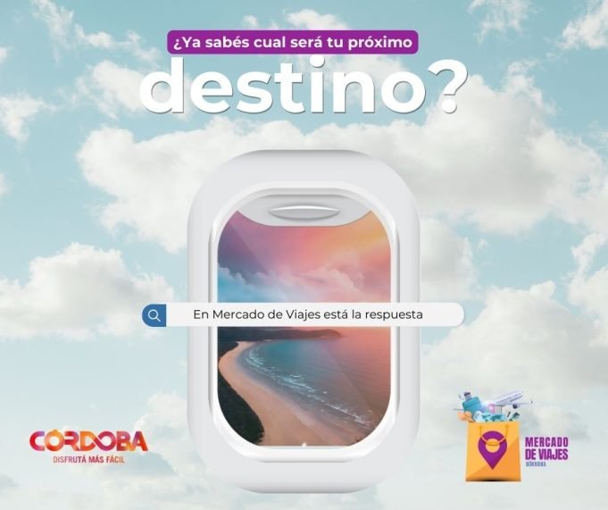Con sorteos cada media hora, Mercado de Viajes llega a Córdoba.