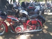 ¡Viví la historia en dos ruedas! Quilino se prepara para una exhibición de motos antiguas.