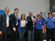 Prunotto entregó móviles y habilitó las Guardias Locales de cinco localidades del Departamento San Justo.