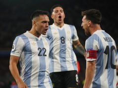 Eliminatorias: Argentina cerró el año venciendo 1 – 0 a Perú con gol de Lautaro Martínez.