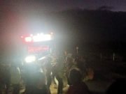 Chuña: Un ERSA chocó con un animal en la ruta y debieron trasladar a 4 personas al Romagosa.