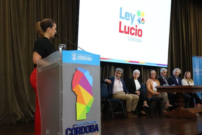 Myrian Prunotto presidió el lanzamiento de la 1° Cohorte de la Ley Lucio en Córdoba