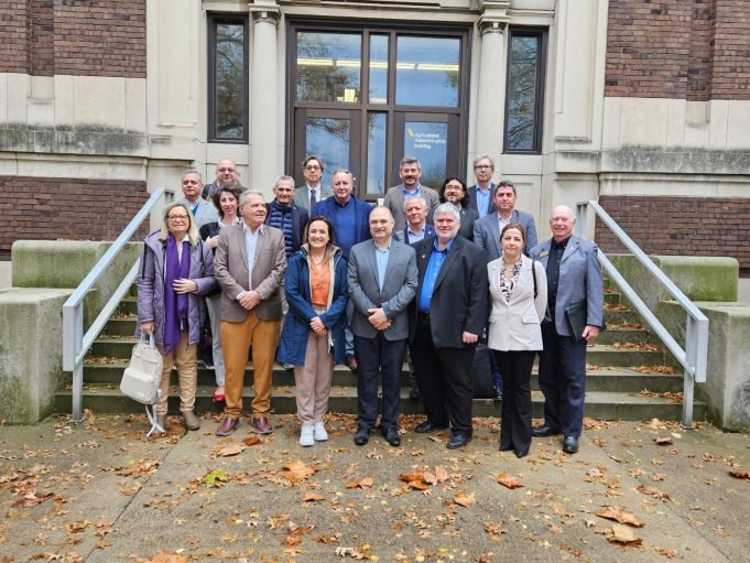 Productiva visita de la delegación cordobesa a la prestigiosa Universidad de Purdue en Indiana