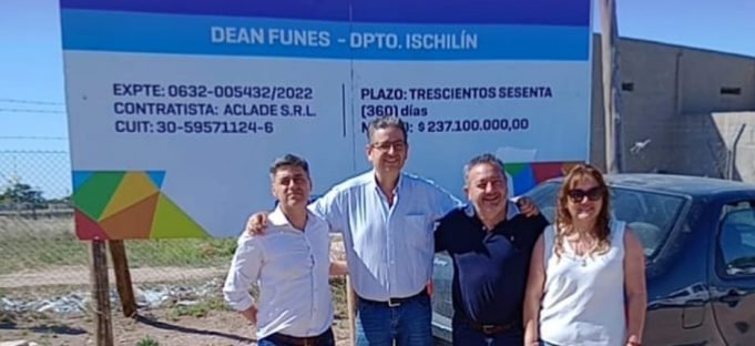 Gustavo Brandán visitó hoy nuestra ciudad.