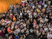 La Legislatura inauguró una muestra con obras hechas por niños y niñas.