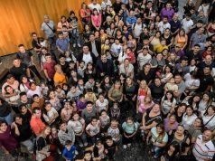 La Legislatura inauguró una muestra con obras hechas por niños y niñas.