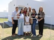 Myrian Prunotto entregó 10 viviendas “Semilla” a familias de Los Cóndores.