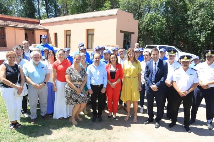 Myrian Prunotto entregó móviles y habilitó Guardias de Seguridad en Saldán, Mendiolaza y Colonia Tirolesa.