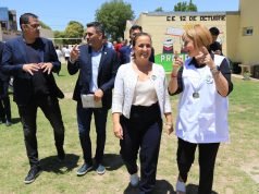 La Vicegobernadora Myrian Prunotto inauguró un taller de usos múltiples en Etruria.