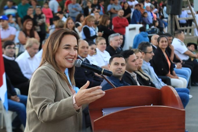 La vicegobernadora Myrian Prunotto acompañó el 113° aniversario de Los Mistoles.