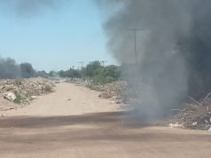 Deán Funes: Pasado el mediodía se registró y se logró controlar un foco de incendio en PRENSA.