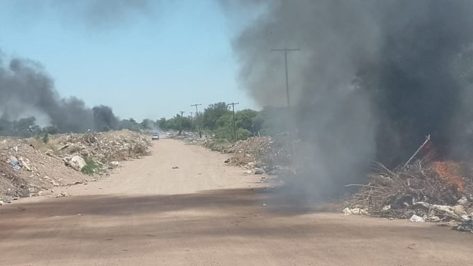 Deán Funes: Pasado el mediodía se registró y se logró controlar un foco de incendio en PRENSA.