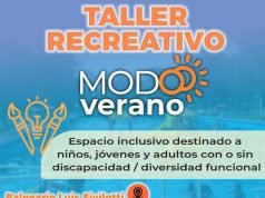 Están abiertas las inscripciones para los talleres recreativos modo verano – espacio inclusivo.