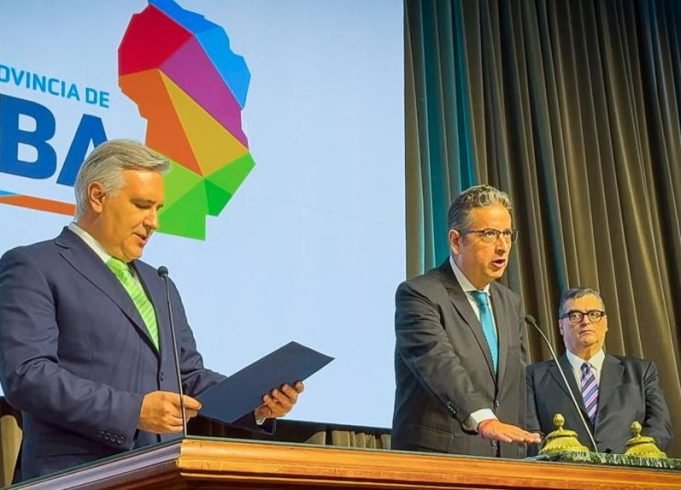 Gustavo Brandán asumió como nuevo ministro de Cooperativas y Mutuales.