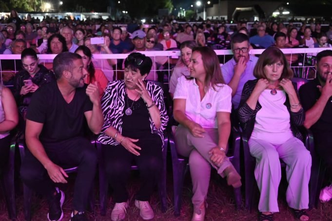 Myrian Prunotto presidió el cierre del Festival del Malambo en Laborde.