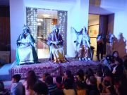 Los Reyes Magos llegaron a Deán Funes para recibir las cartitas de los niños.