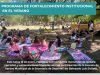 Programa de fortalecimiento institucional en el verano.
