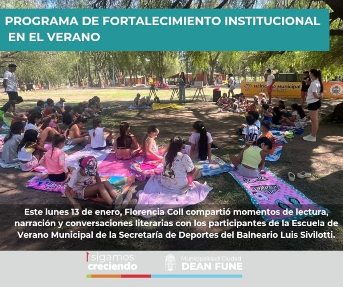 Programa de fortalecimiento institucional en el verano.