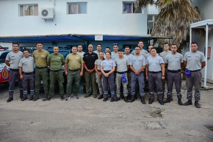 Córdoba se suma al combate de los incendios en Bariloche.
