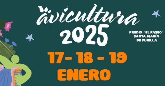 Festival de la Avicultura en Santa María de Punilla: Una cita imperdible en enero.