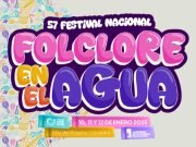Todo listo para el Festival Nacional de Folklore en el Agua en Villa del Rosario.