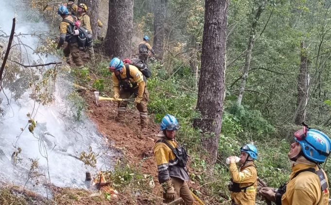 Córdoba suma un avión hidrante para combatir los incendios en el Sur.