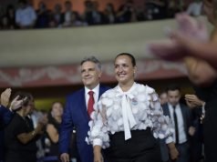 El gobernador Martín Llaryora inauguró el 147° período de sesiones legislativas en Deán Funes.
