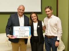 Myrian Prunotto elogió la trayectoria de la Fiesta de la Familia Piemontesa.