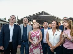Myrian Prunotto presidió el acto de inicio de obra de la sede de la Universidad Provincial en Capilla del Monte.