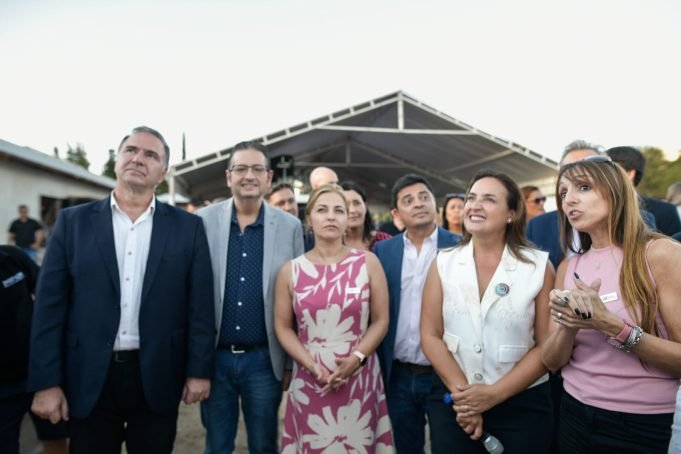 Myrian Prunotto presidió el acto de inicio de obra de la sede de la Universidad Provincial en Capilla del Monte.
