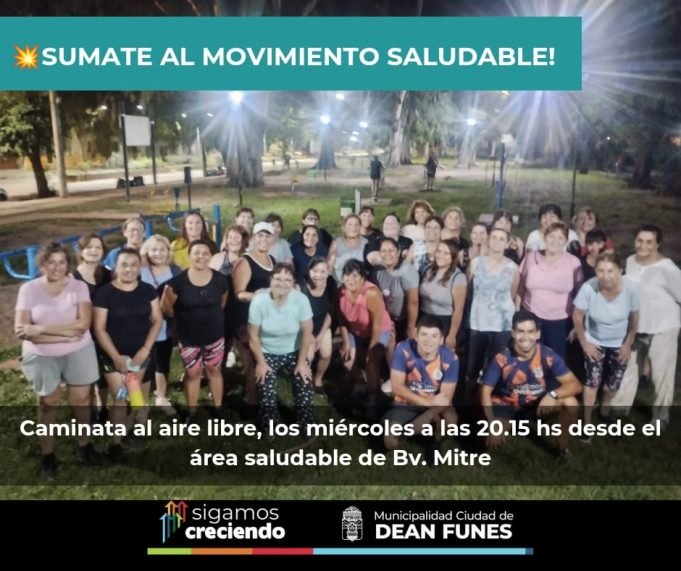 ¡Sumate al movimiento saludable!