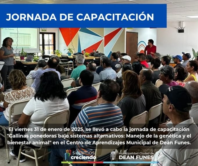 Jornada de capacitación en Deán Funes.