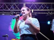 Prunotto entregó un nuevo aporte provincial en los carnavales de Monte Leña.