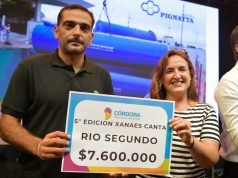 Río Segundo: Prunotto participó del Festival Xanaes Canta.