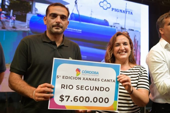 Río Segundo: Prunotto participó del Festival Xanaes Canta.