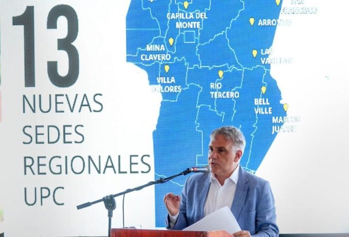 Comenzó la construcción de la sede regional de la UPC en Cruz del Eje.