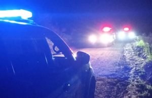 Incendio de vehículo en zona rural entre Avellaneda y El Estanque.