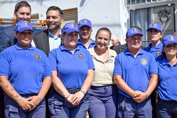 Myrian Prunotto presidió la habilitación de las Guardias locales de Río Ceballos y Mi Granja.