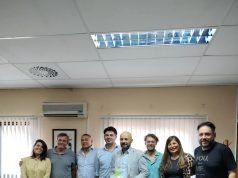 Villa Tulumba le presentó al presidente de la Agencia Córdoba Cultura la Agenda Cultural 2025.