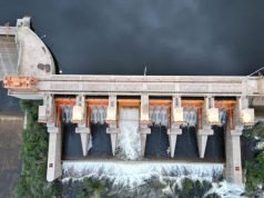 El Embalse Cruz del Eje superó el nivel de vertedero.