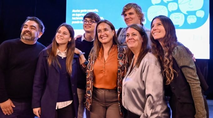 Myrian Prunotto encabezó el acto de apertura del programa Parlamento Estudiantes Legisladores.
